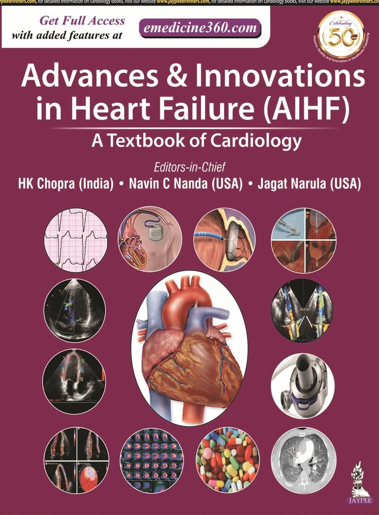 HK Chopra, Navin C Nanda, Jagat Narula - Advances & Innovations in Heart Failure (AIHF), Inbunden
