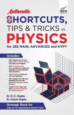 bokomslag Authentic Shortcuts, Tips & Tricks in Physics for Jee Main, Advanced & Kvpy