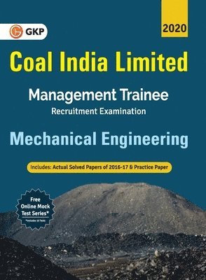 Coal India Ltd. 2019-20 Management Trainee - Mechanical Engineering 1