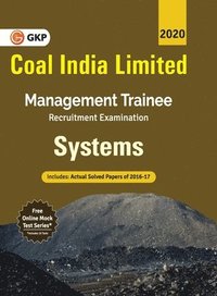 bokomslag Coal India Ltd. 2019-20 Management Trainee Systems