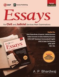 bokomslag Essays for Civil and Judicial Services