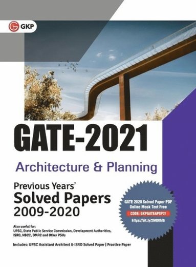 bokomslag Gate 2021 Architecture & Planning Previous Years' Solved Papers