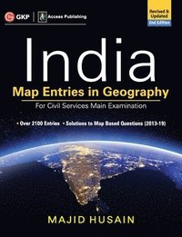 bokomslag India Map Entries in Geography for Civil Services Main Examination