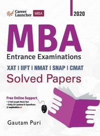 bokomslag MBA 2020-21 Solved Papers (Xat|Iift|Nmat|Snap|Cmat)