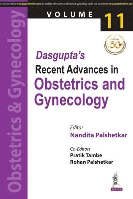 bokomslag DASGUPTA'S RECENT ADVANCES IN OBSTETRICS AND GYNECOLOGY (VOLUME 11)
