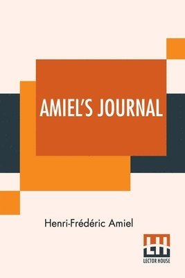 Amiel's Journal 1