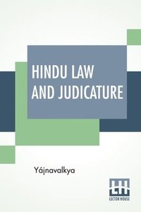 bokomslag Hindu Law And Judicature