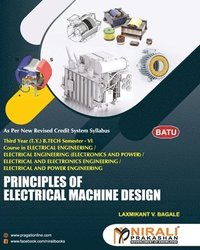 bokomslag Principles of Electrical Machine Design