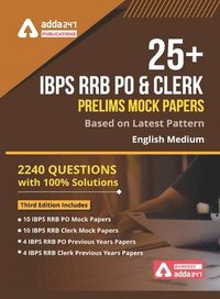 bokomslag 25+ IBPS RRB Mock Papers for PO & Clerk Book