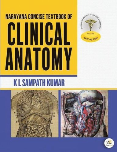 bokomslag NARAYANA CONCISE TEXTBOOK OF CLINICAL ANATOMY