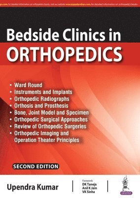 Upendra Kumar - Bedside Clinics in Orthopedics, Häftad