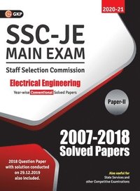 bokomslag Ssc 2021 Junior Engineer Electrical Engineering Paper II Conventional Solved Papers (2007-2018)