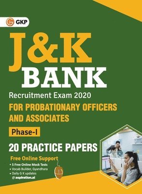 J & K Bank 2020 Probationary Officers & Associates Ph I - 20 Practice Papers 1