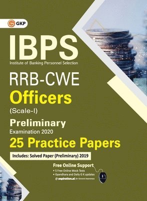 bokomslag Ibps Rrb-Cwe Officers Scale I Preliminary --25 Practice Papers