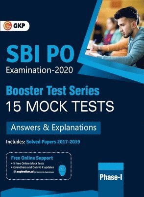Gkp, GKP, - Sbi 2021 Probationary Officers' Phase I Booster Test Series 15 Mock Tests (Questions, Answers & Explanations), Häftad