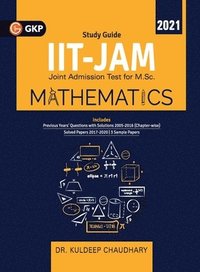 bokomslag Iit Jam (Joint Admission Test for M.Sc.) 2021 - Mathematics