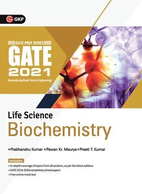 bokomslag GATE 2021 - Life sciences Biochemistry - Guide