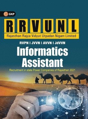 bokomslag Rajasthan Rvunl 2021 Informatics Assistant