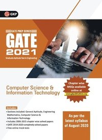 bokomslag GATE 2021 - Guide - Computer Science and Information Technology (New syllabus added)