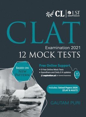 Clat 2021 12 Mock Tests 1