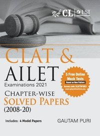 bokomslag Clat & Ailet 2021 Chapter Wise Solved Papers 2008-2020