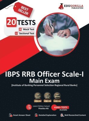 bokomslag IBPS RRB Officer Scale 1 Main Exam 2023 (English Edition) - 8 Full Length Mock Tests and 12 Sectional Tests (2400 Solved Questions) with Free Access to Online Tests