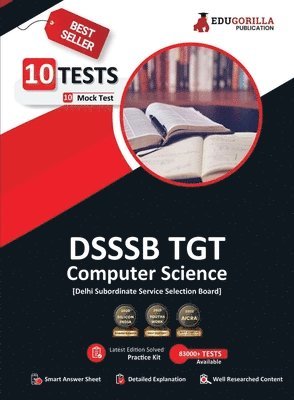 bokomslag DSSSB TGT Computer Science Book 2023 (English Edition) - Trained Graduate Teacher - 10 Full Length Mock Tests (2000 Solved Questions) with Free Access to Online Tests