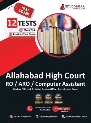 Allahabad High Court RO/ARO/Computer Assistant Book 2023 (English Edition) - 10 Mock Tests and 2 Previous Year Papers (2400 Solved Questions) with Free Access To Online Tests 1