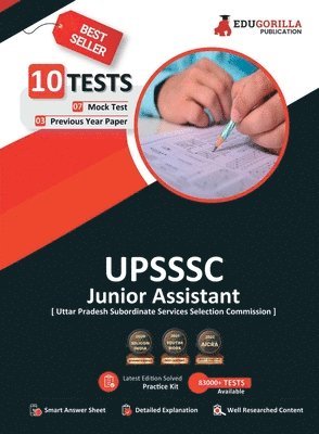 UPSSSC Junior Assistant Exam 2023 (English Edition) - 7 Full Length Mock Tests and 3 Previous Year Papers (1200 Solved Questions) with Free Access to Online Tests 1