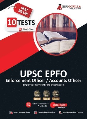 bokomslag Upsc Epfo Enforcement Officer / Account Officer Recruitment Exam 2023