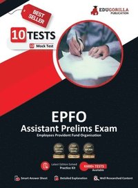 bokomslag UPSC EPFO Assistant Prelims Exam Preparation Book 2023 (English Edition) - 10 Full Length Mock Tests (1000 Solved Questions) with Free Access to Online Tests