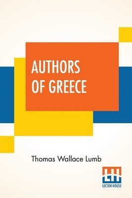 bokomslag Authors Of Greece