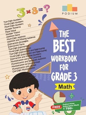 Podium School - Best Math Workbook for Grade 3, Häftad