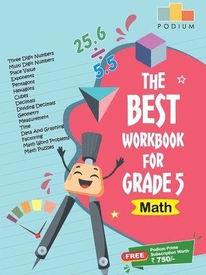Podium School - Best Math Workbook for Grade 5, Häftad