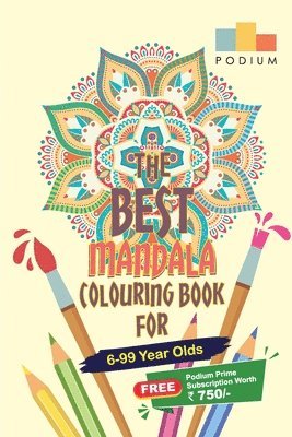 Podium School - Best Mandala Colouring Book, Häftad