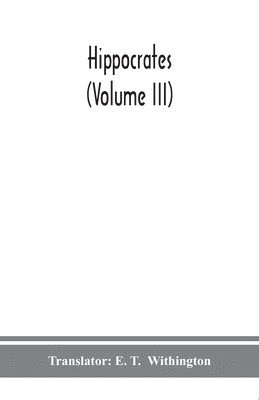 bokomslag Hippocrates (Volume III)