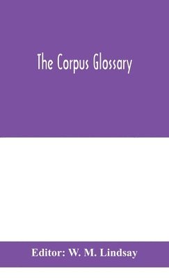 bokomslag The Corpus glossary