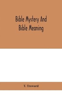 bokomslag Bible mystery and Bible meaning