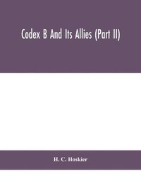 bokomslag Codex B and its allies (Part II)