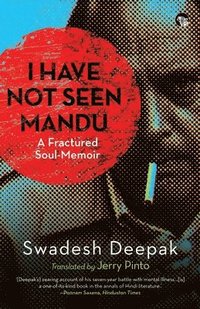 bokomslag I Have Not Seen Mandu a Fractured Soul-Memoir