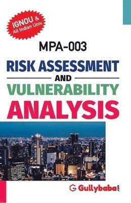 bokomslag MPA-003 RISK ASSESSMENT And VULNERABILITY