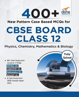 Disha Experts - 400+ New Pattern Case Study MCQs for CBSE Board Class 10 - Science, Mathematics & Social Studies, Häftad