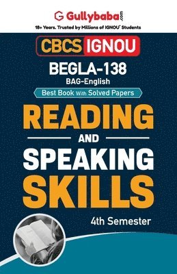 Gullybaba Com Panel - BEGLA-138 Reading & Speaking Skills, Häftad
