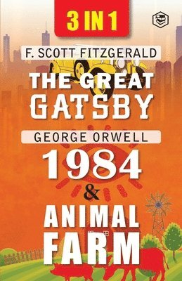 bokomslag Great Gatsby, Animal Farm & 1984 (3In1)
