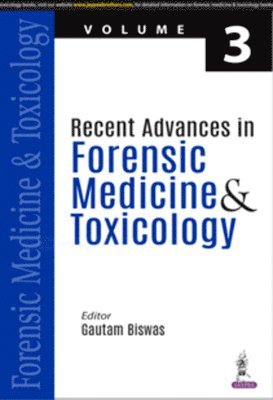 bokomslag Recent Advances in Forensic Medicine & Toxicology