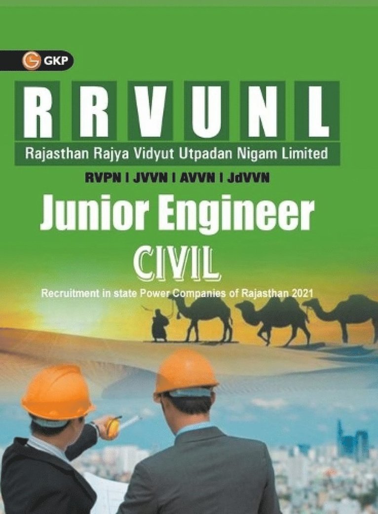 G K Publications (P) Ltd, G.K. Publications (P) Ltd.,, G. K. Publications (P) Ltd. - Rajasthan Rvunl 2021 Junior Engineer Civil, Häftad