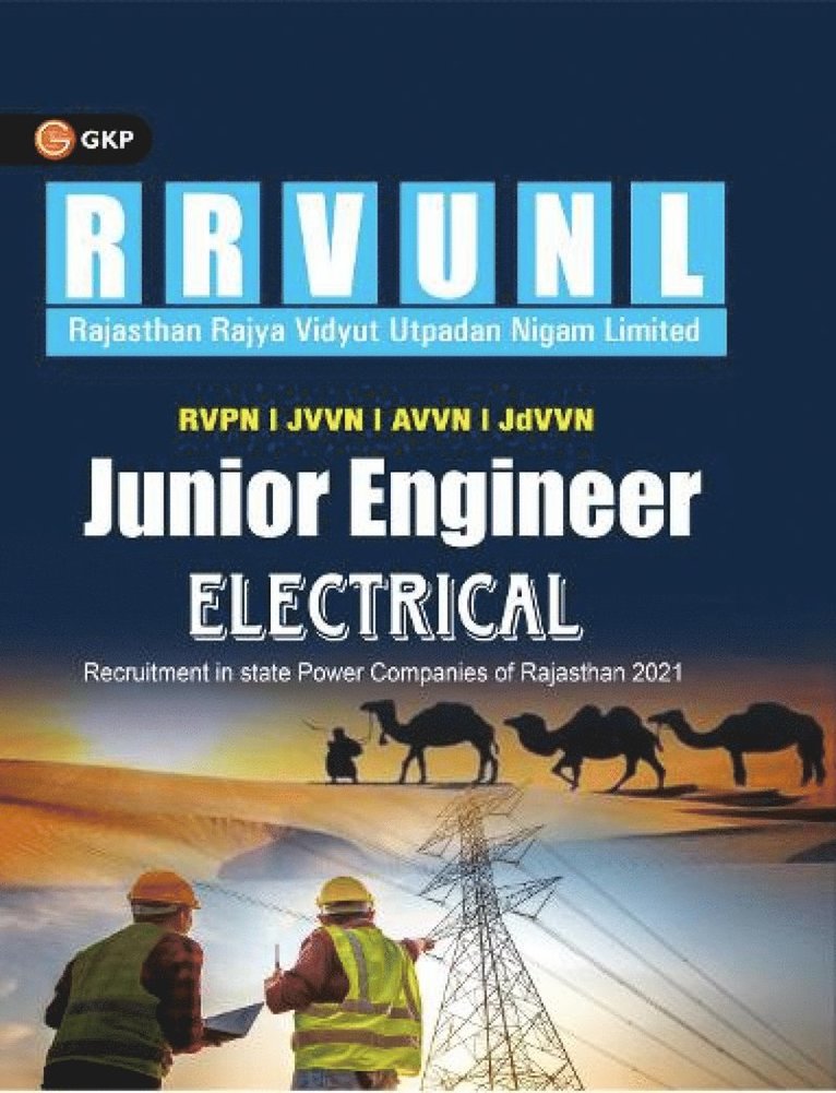 G K Publications (P) Ltd, G.K. Publications (P) Ltd.,, G. K. Publications (P) Ltd. - Rajasthan Rvunl 2021 Junior Engineer Electrical, Häftad