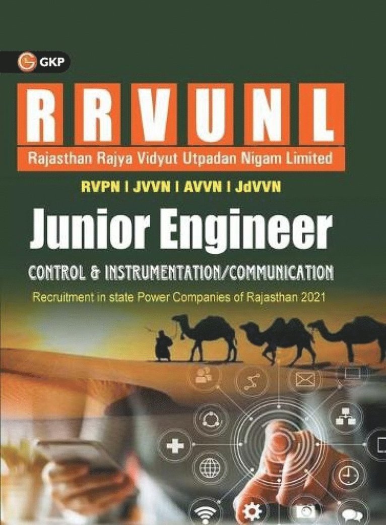 G K Publications (P) Ltd, G.K. Publications (P) Ltd.,, G. K. Publications (P) Ltd. - Rajasthan Rvunl 2021 Junior Engineer Control & Instrumentation/ Communication, Häftad