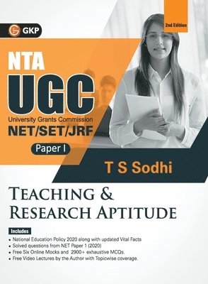 T.S. Sodhi, T. S. Sodhi - Nta UGC (Net/Set/Jrf ) 2021 Paper I Teaching & Research Aptitude, Häftad