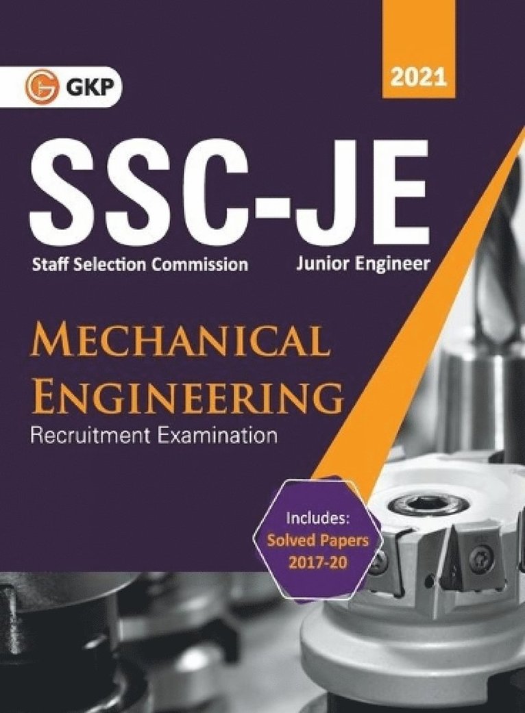Gautam Puri - Ssc 2021 Junior Engineers Mechanical Engineering Guide, Häftad